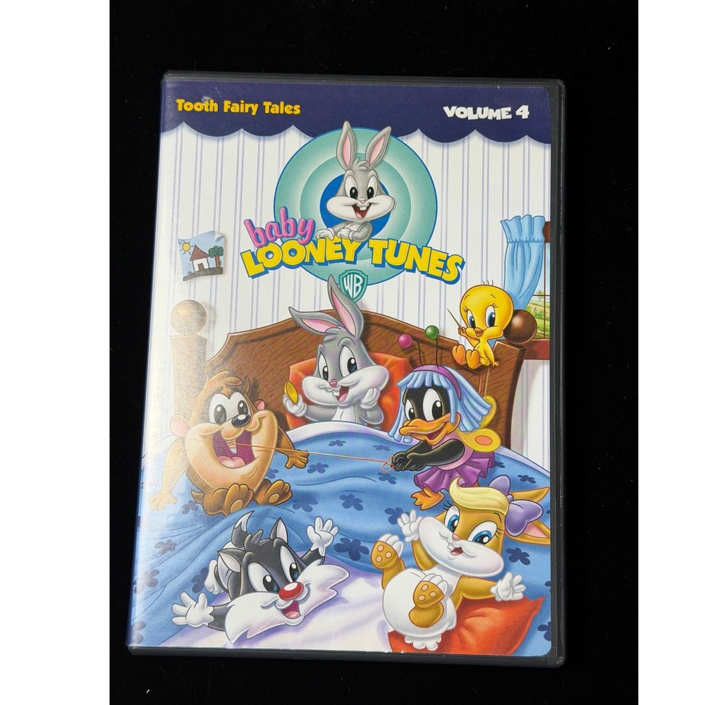 Baby Looney Tunes Tooth Fairy Tales Volume 4 DVD Warner Bros Animated Kids Movie